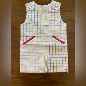 Beaufort Bonnet Company Boy’s Jon Jon Windowpane Stripe